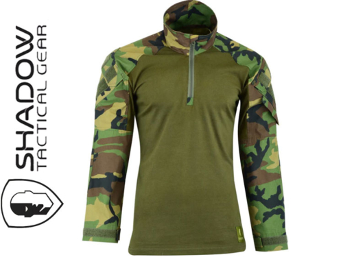 Shadow Tactical Hybrid Shirt Woodland - Medium