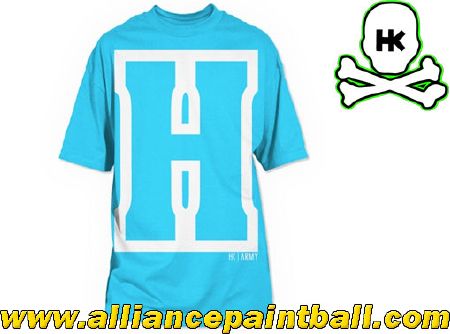 Tee-shirt HK Army Block Turquoise - XL