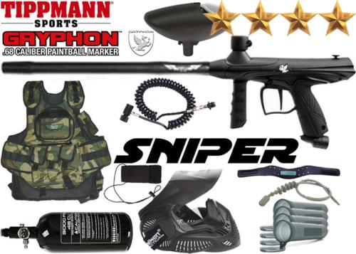 Pack Lanceur Tippmann Gryphon Pour Paintball - Occasion, Bon état De Fonctionnement