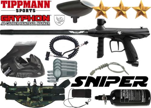 Pack Lanceur De Paintball TIPPMANN GRYPHON - Occasion En état De Fonctionnement