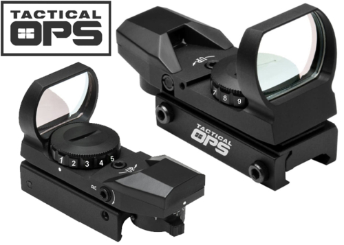 Point rouge Tactical Ops Reflex 4 reticules 