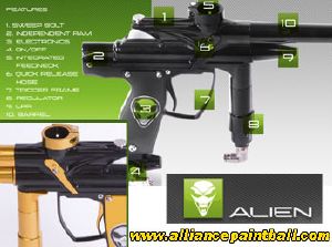 Alien Independance black/gold