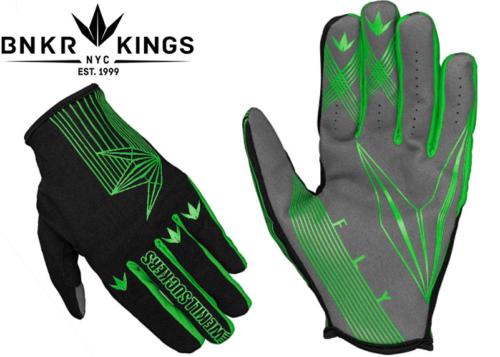 Gants Bunkerkings Fly - Lime - L/XL