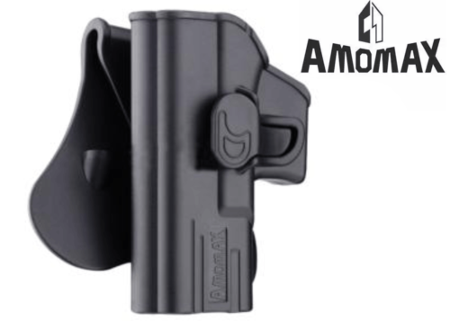 Holster rigide Amomax G2 Glock Gaucher Black