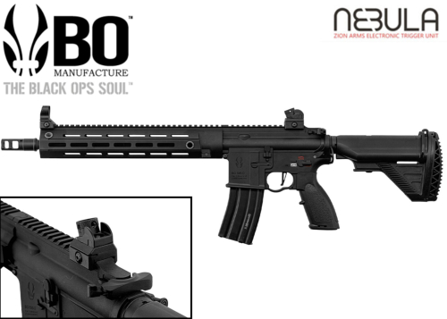 Réplique Airsoft BO Manufacture Delta 595 elite pro full metal avec mosfet 14.5"