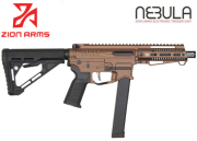 Réplique Airsoft Zion Arms PW9 Garde main Short Bronze