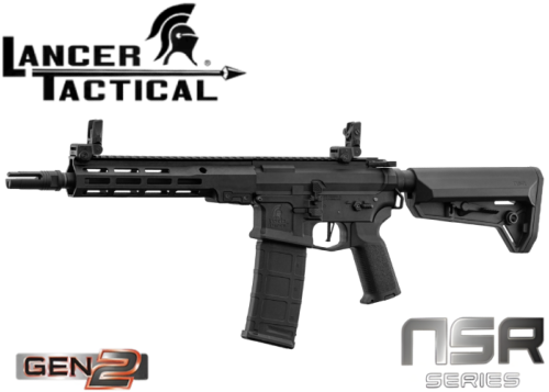 Réplique Lancer Tactical NSR LT-44 Stalker 8" GEN2 AEG Black