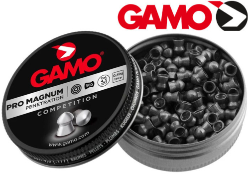 500 plombs Gamo Pro Magnum cal 4.5 tête pointue