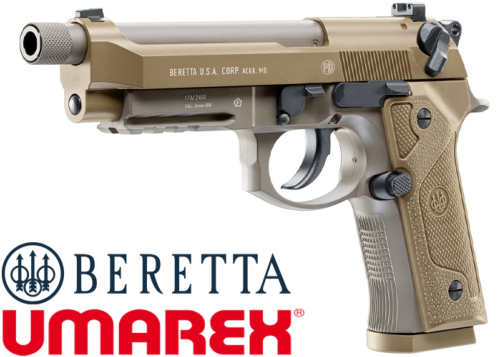 Réplique Airsoft Beretta M9A3 GBB FDE CO2 1,3J