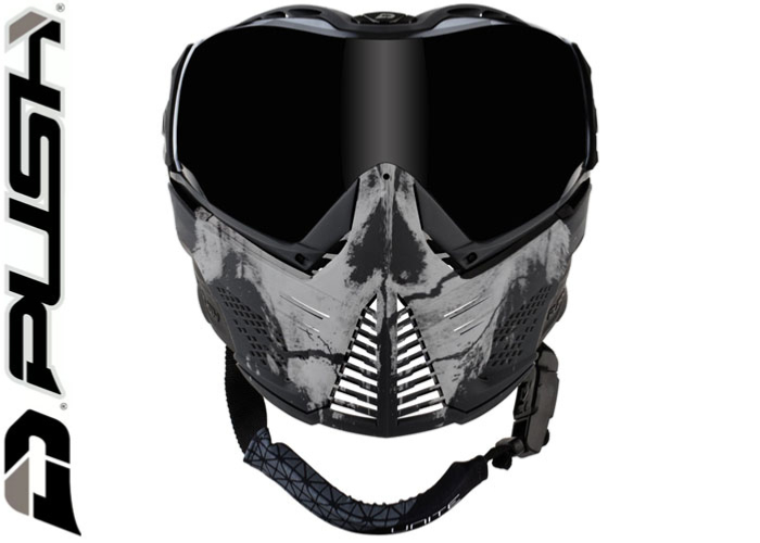 Masque Paintball Push Unite Infamous white skull
