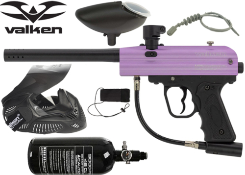 Pack Valken Razorback purple air comprimé