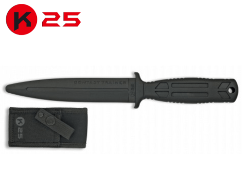Couteau d'entrainement caoutchouc K25 