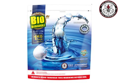 Billes Airsoft Bio G&G Armament 0.25g / 4000