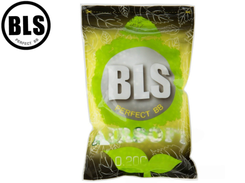Billes Airsoft BLS 0.20g BIO Blanche / 1 kg
