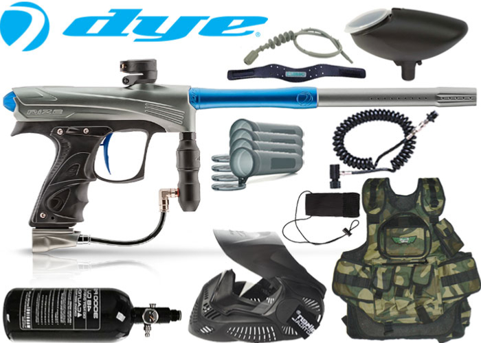 Battle Pack Dye Rize CZR grey blue air comprimé