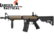 Réplique Airsoft Lancer tactical New LT-02 G2 M4 CQBR Black/Tan