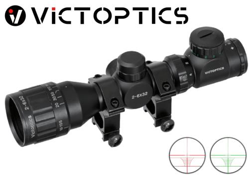 Lunette de Visée VictOptics A3 2-6X32 AOE