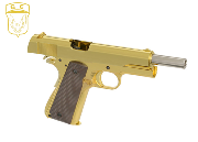 Réplique Airsoft Golden Eagle 1911 Gold GBB 