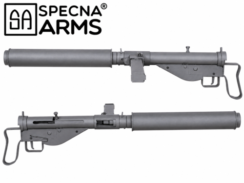 Réplique Longue Specna Arms STEN MK II S Command Grip Retro X-ASR avec Traceur