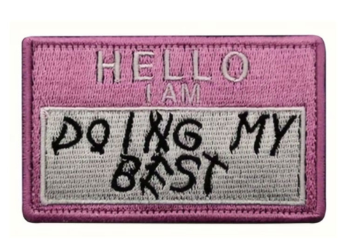 Patch I am doing my best