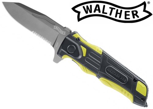 Couteau pliant Walter Pro Rescue Knife Jaune