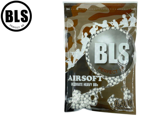Billes Airsoft BLS 0.40g Blanche / 1000