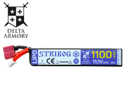 Batterie LiPo Delta Armory 11,1 V 1100 mAh 20C T-Dean - STRIBOG 