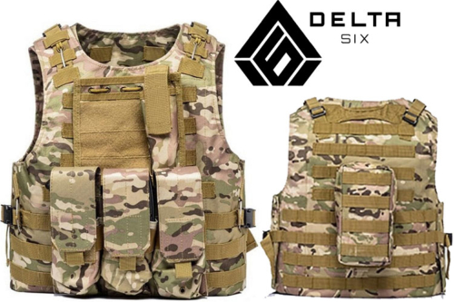 Veste tactique Delta Six Multi Molle Multicam