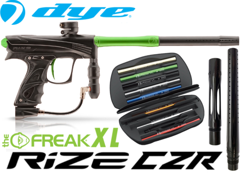 Dye Rize CZR Total Freak XL - black lime