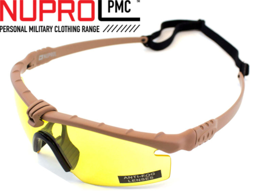 Lunettes Airsoft Nuprol Battle Pro Thermal - tan yelllow