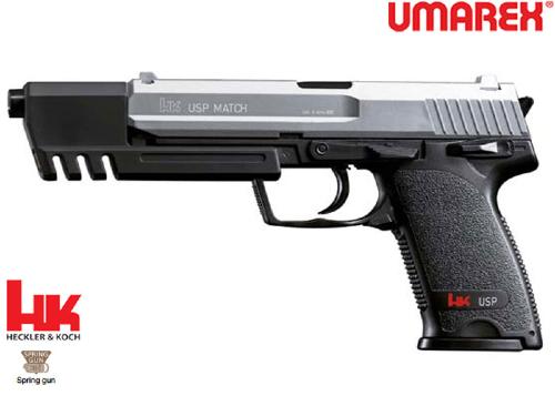 Réplique Airsoft HK USP Match bicolor Spring