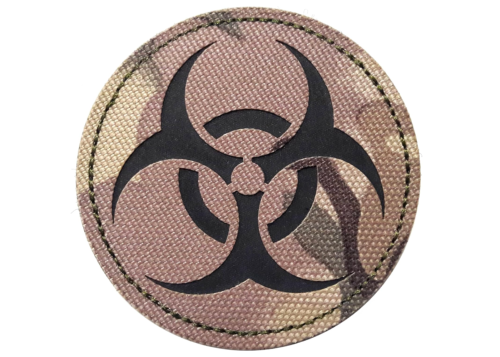  Patch - Biohazard Camo Réfléchisant