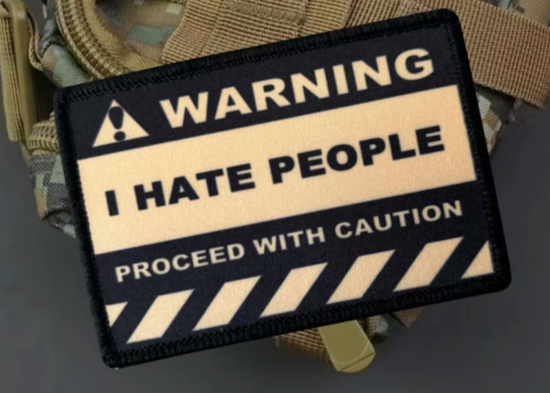 Patch I hate people