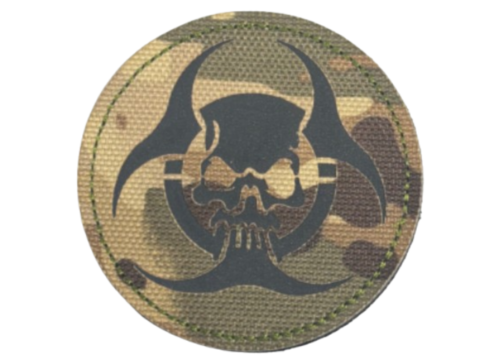  Patch -  Skull Camo réfléchissant