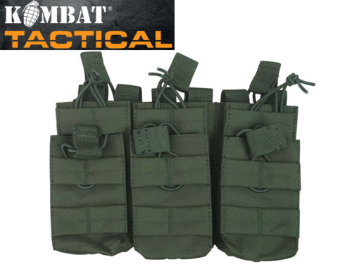 Pouch Kombat Tactical Triple Duo - Olive Green
