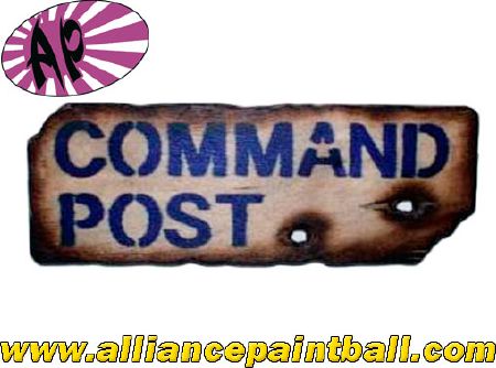 Panneau bois Basic "command post"