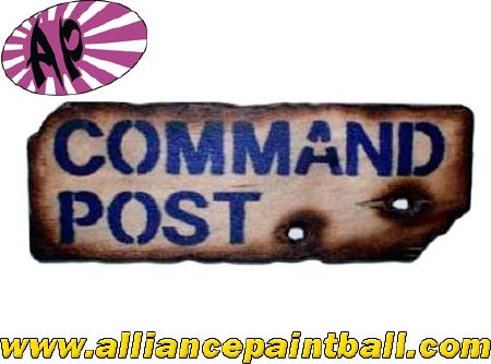 Panneau bois Basic "command post"