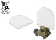 Plexiglas Delta Armory de protection rabattable Tan