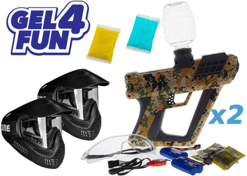 Dual Package Gel Blaster Gel4Fun desert camo + 15000 billes offertes