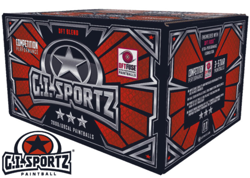 2000 billes GI Sportz 3 étoiles