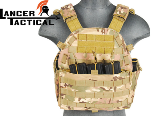 Gilet tactique Lancer tactical Multicam
