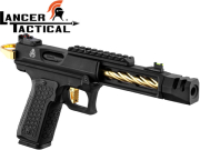 Réplique Airsoft Lancer Tactical GBB Cthulhu black gold