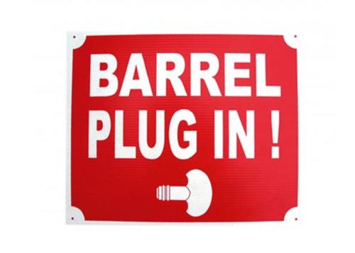 Panneau "barrel plug in"
