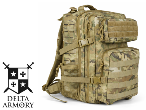 Sac à Dos Tactique 50L Delta Armory Multicam