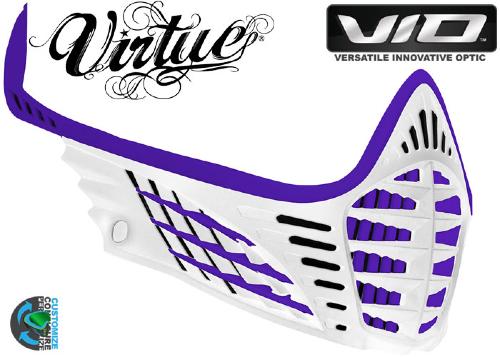Facemask Virtue Vio - purple / purple / white