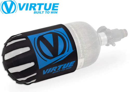 Virtue Silicone tank cover - black cyan