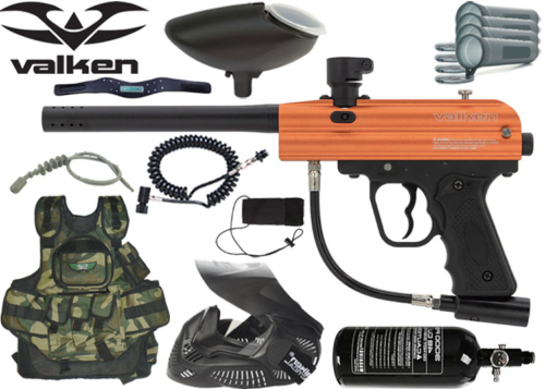 Battle Pack Valken Razorback orange air comprimé