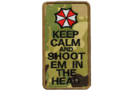  Patch - Umbrella Corporation Camo Keep calm and shoot