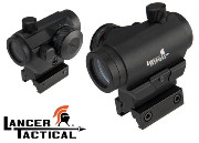 Micro Point rouge/vert avec montage haut Lancer Tactical