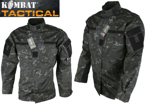 Kombat Tactical Haut Tactique ACU BTP Black - L
